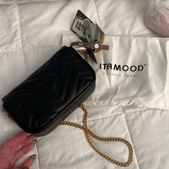 Crossbody genuine, leather mini bag - Picture 8 of 13